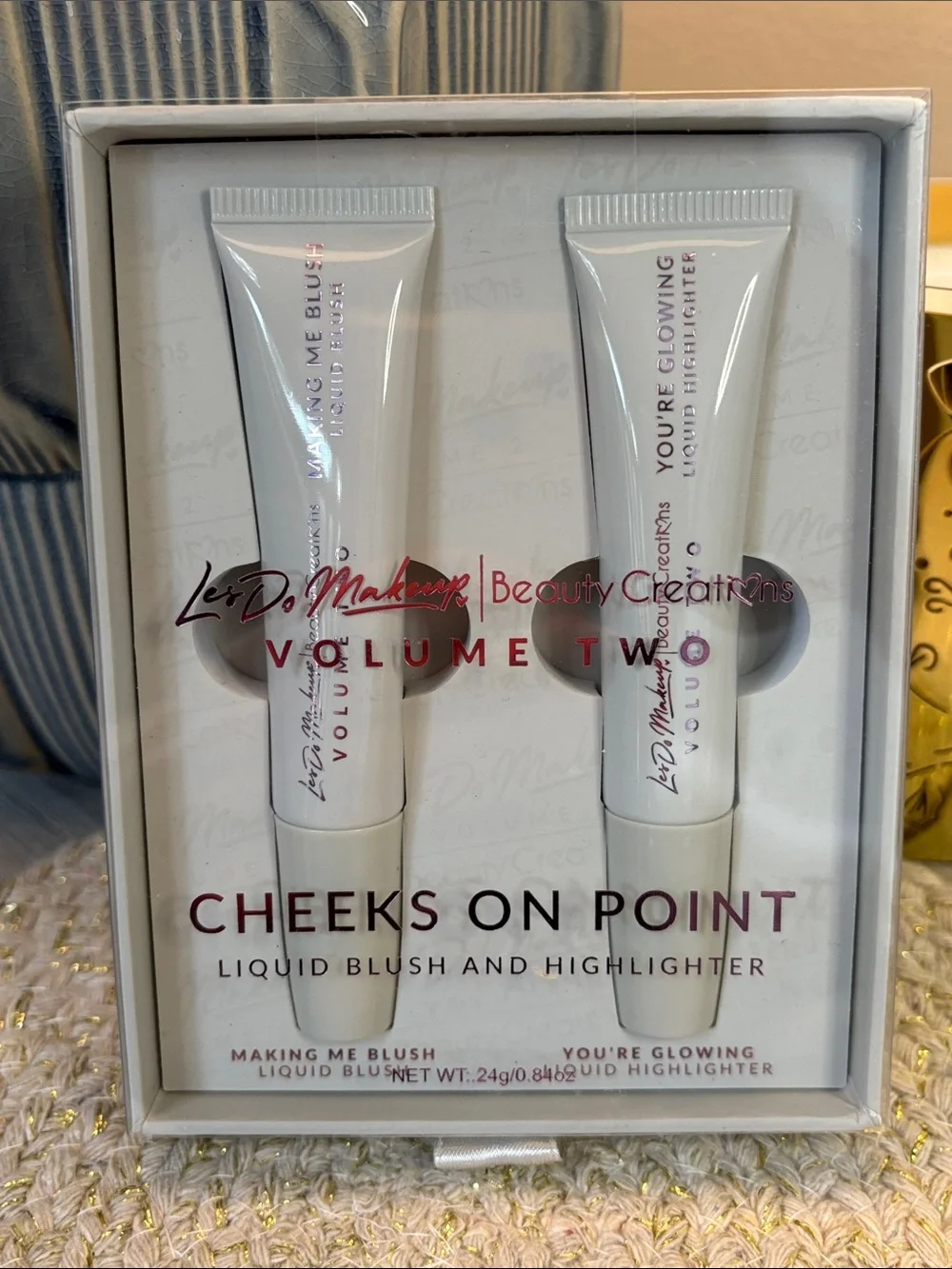 Beauty Creations Cheeks on Point Duo Liquid Blush and Highlighter Set